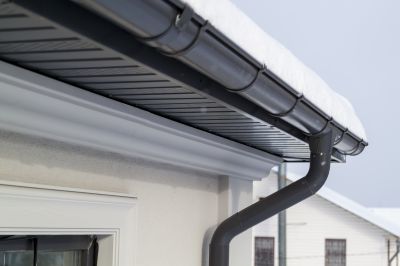 Completed Gutter Installation